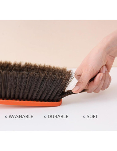 Paquete de 3 cepillos de mano Kagyuan con cerdas suaves 40 cm