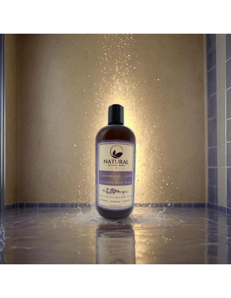 Jabón Corporal Natural Escapes Lavanda 450g Libre de Sulfatos