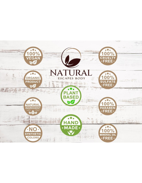 Jabón Corporal Natural Escapes Lavanda 450g Libre de Sulfatos