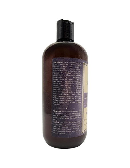 Jabón Corporal Natural Escapes Lavanda 450g Libre de Sulfatos