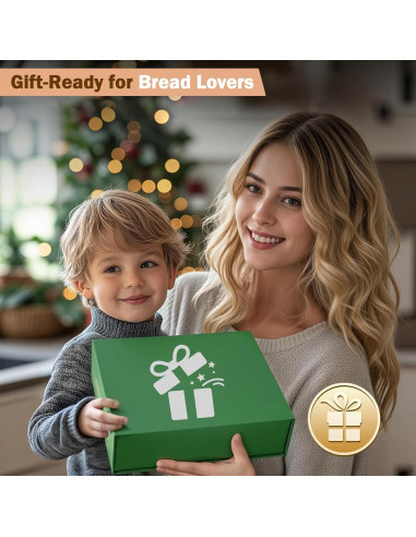 Cortador de Pan CMDZHF Ajustable con Recogedor de Migas