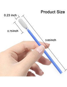 Hisopos de limpieza Wellgler KM722 de 9.27 cm - 200 PCS 2