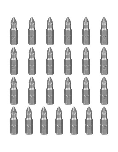 Juego de Puntas de Destornillador PZ1 HPHOPE 25 Piezas 2.5 cm