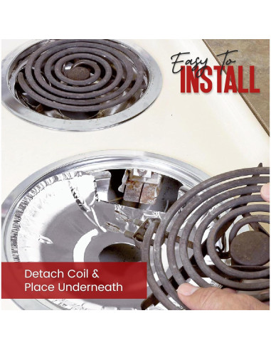 Cubiertas de Quemadores Eléctricos Linda's Essentials 50 Pzas