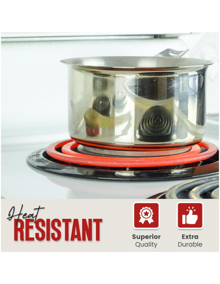 Cubiertas de Quemadores Eléctricos Linda's Essentials 50 Pzas