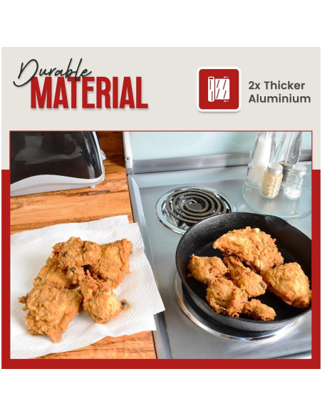 Cubiertas de Quemadores Eléctricos Linda's Essentials 50 Pzas