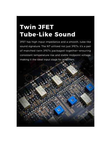 Amplificador de Auriculares Aune N7 Clase A Discreto 1.93kg