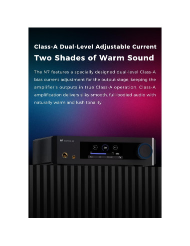 Amplificador de Auriculares Aune N7 Clase A Discreto 1.93kg