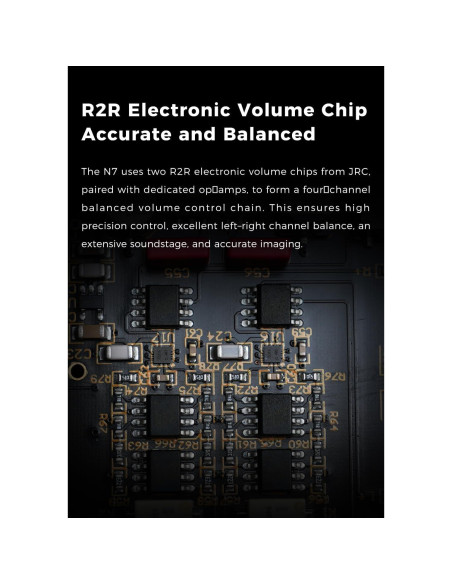 Amplificador de Auriculares Aune N7 Clase A Discreto 1.93kg