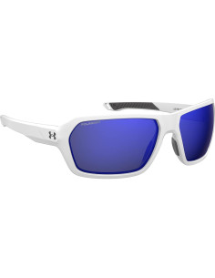 Gafas de sol cuadradas Under Armour UA Recon 64mm blancas 2