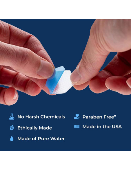 Hexagels Plus Aloe Vera - Parches de hidrogel 200 unidades