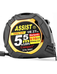 Cinta Métrica ASSIST Pro 5.5M Doble Escala Profesional 2