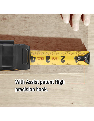 Cinta Métrica ASSIST Pro 5.5M Doble Escala Profesional