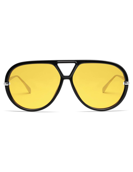 Gafas de sol aviador VANLINKER polarizadas retro grandes