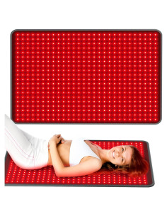 Almohadilla de Terapia de Luz Roja Comfytemp 105x66 cm 560 LEDs 96W