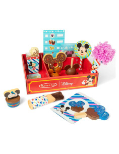 Set de Comida de Juguete Melissa & Doug - Snacks y Palomitas 24 Piezas