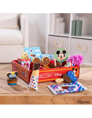 Set de Comida de Juguete Melissa & Doug - Snacks y Palomitas 24 Piezas