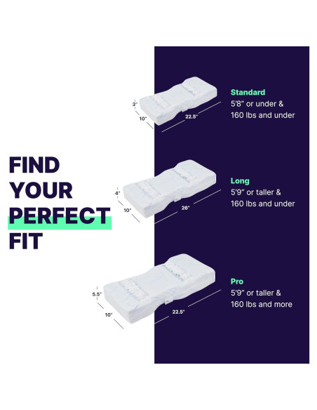 Almohada Ergonómica Knee-T Sherpa para Alivio de Espalda