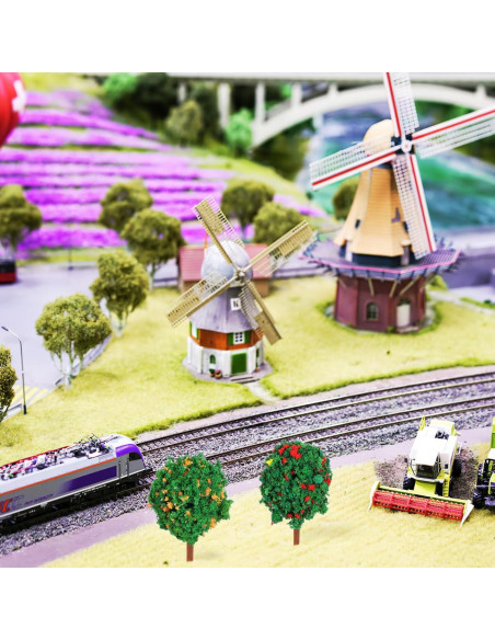 50 Pcs Árboles Miniatura Toyvian - Decoración para Dioramas y Manualidades