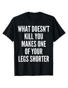 Camiseta Humorística para Amputados - Compañía de Amputación