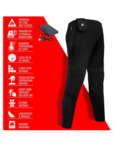 Pantalones Térmicos ActionHeat 5V Hombre XXL Calor Infrarrojo