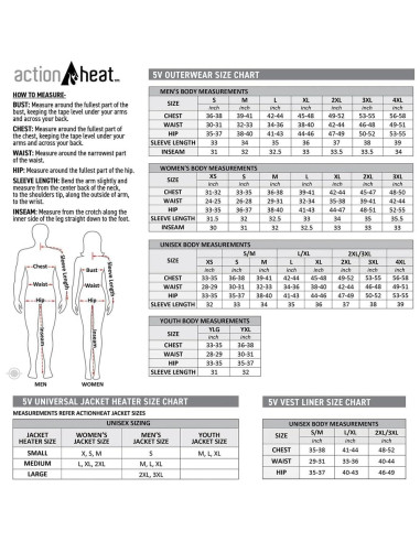 Pantalones Térmicos ActionHeat 5V Hombre XXL Calor Infrarrojo