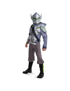 Disfraz Genji Deluxe Muscle Overwatch 2 para Niños - Talla Pequeña