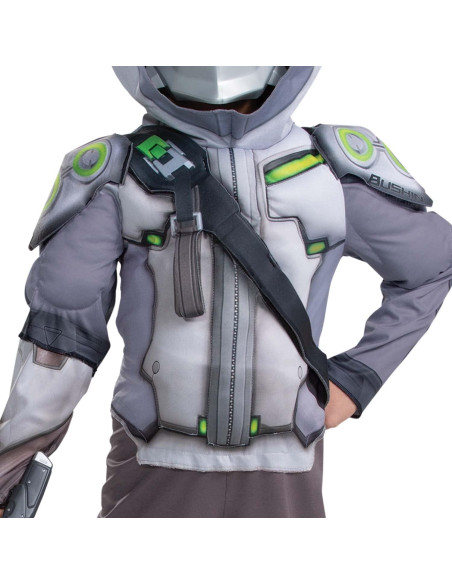 Disfraz Genji Deluxe Muscle Overwatch 2 para Niños - Talla Pequeña