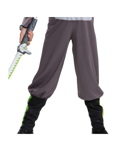 Disfraz Genji Deluxe Muscle Overwatch 2 para Niños - Talla Pequeña