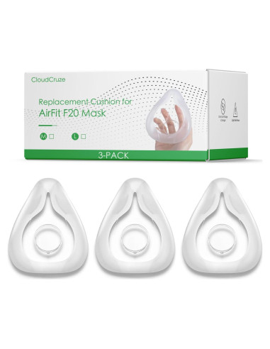 Cojín de Reemplazo ResMed AirFit F20 Grande - Paquete de 3