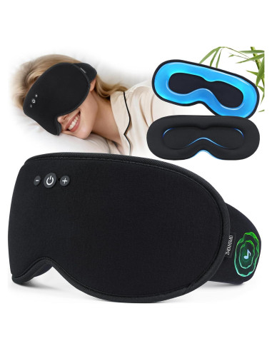 Máscara de Sueño ZHENYEMEI con Auriculares Bluetooth 3D