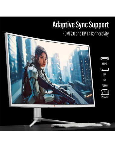 Monitor Curvo Ultrawide Deco Gear 39" 2560x1440 165Hz HDR400