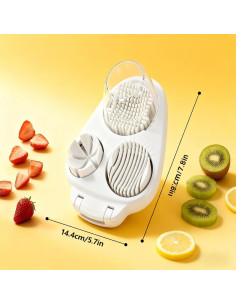 Cortador de Huevos y Frutas EMOTIONAL PARADISE 3 en 1 2