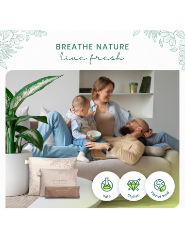 Absorbente de Olores Roonin Carbón Activado 5 Unidades 200g