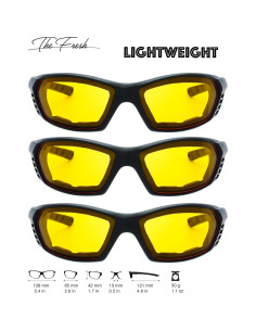 Gafas de Motocicleta The Fresh FR13 UV400 100% Protección 2