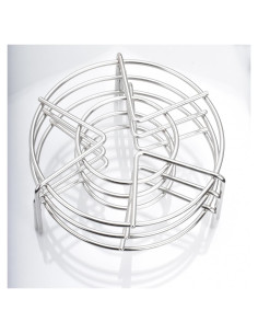 Rejilla de Vapor Alele Acero Inoxidable 6" (15.24 cm) 3 Piezas