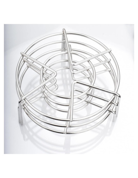 Rejilla de Vapor Alele Acero Inoxidable 6" (15.24 cm) 3 Piezas