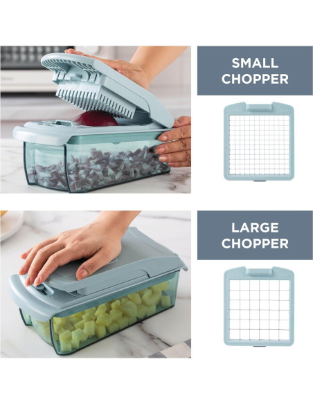 Cortador de Verduras Cook with Color YCHOP02 Azul 11 en 1