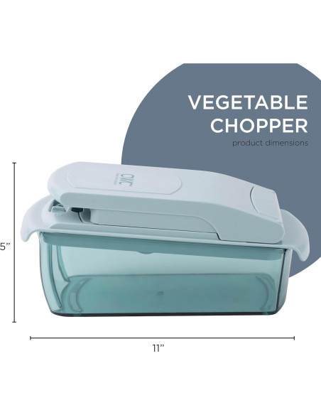 Cortador de Verduras Cook with Color YCHOP02 Azul 11 en 1