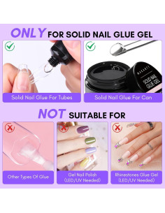 Removedor de Pegamento para Uñas Makartt 60ML Suave Sin Acetona 2