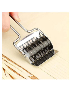 Cortador de Fideos Manual Kakalote Acero Inoxidable 16x7cm