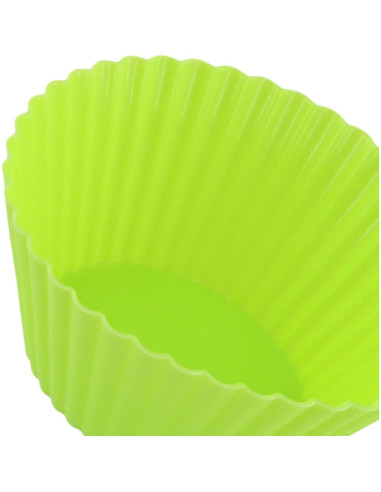 36 Moldes de Silicona Reutilizables YUENPUN para Cupcakes 6.99 cm