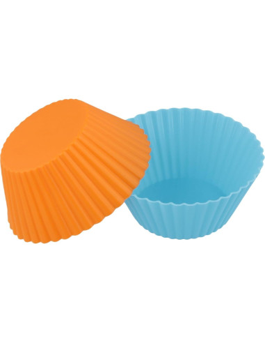 36 Moldes de Silicona Reutilizables YUENPUN para Cupcakes 6.99 cm