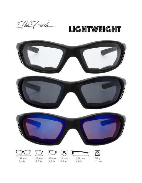 Gafas de Motocicleta The Fresh FR13 UV400 100% Protección