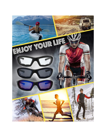 Gafas de Motocicleta The Fresh FR13 UV400 100% Protección