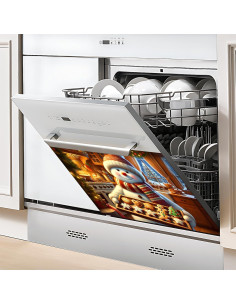 Cubierta Magnética Navidad BVBOX 58.4x43.2cm Muñeco de Nieve 2