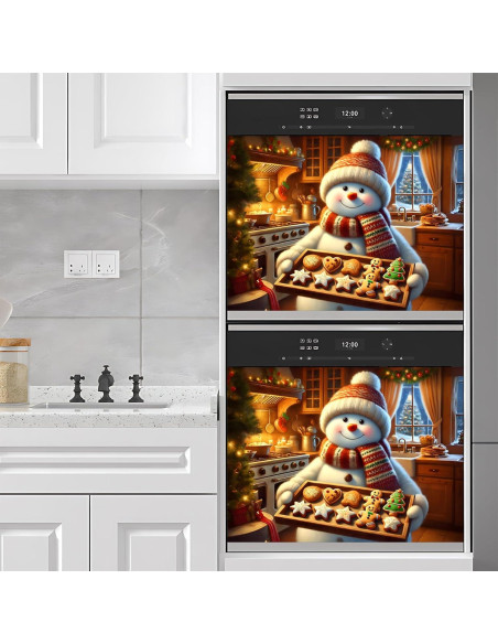 Cubierta Magnética Navidad BVBOX 58.4x43.2cm Muñeco de Nieve