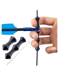 Protectores de Dedos para Cuerda de Arco VARMDUKKE Silicona Negro