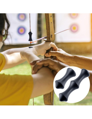 Protectores de Dedos para Cuerda de Arco VARMDUKKE Silicona Negro
