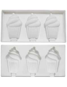 Moldes de Paletas de Silicona Ikasus 4 Cavidades Diversión 2